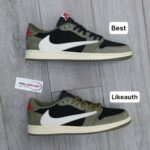 Giày Nike Air Jordan 1 Low Travis Scott Black Olive Best Quality