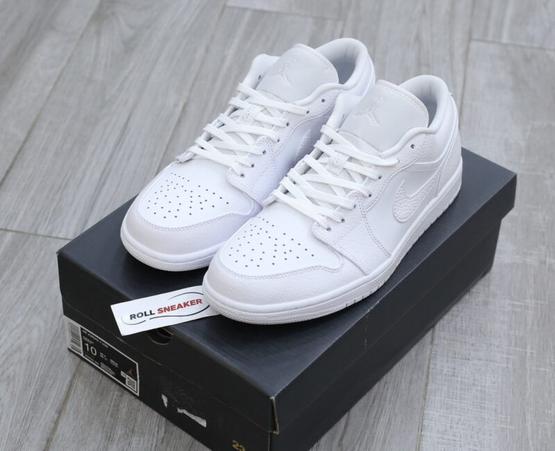 Giày Nike Air Jordan 1 Low Triple White Best Quality