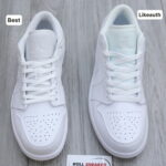 Giày Nike Air Jordan 1 Low Triple White Best Quality