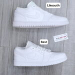 Giày Nike Air Jordan 1 Low Triple White Best Quality