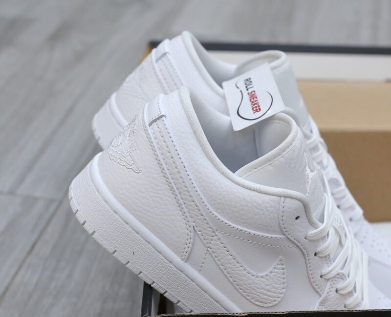 Giày Nike Air Jordan 1 Low Triple White Best Quality