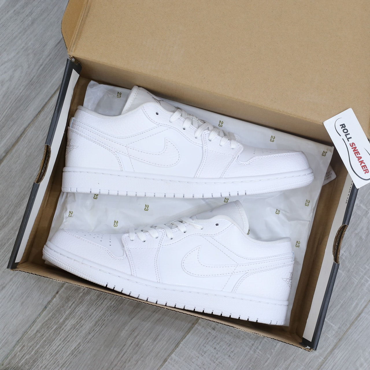Giày Nike Air Jordan 1 Low Triple White Best Quality