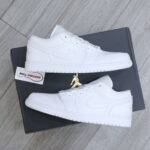 Giày Nike Air Jordan 1 Low Triple White Best Quality