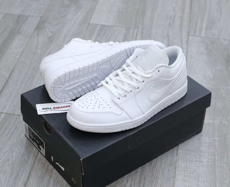 Giày Nike Air Jordan 1 Low Triple White Best Quality