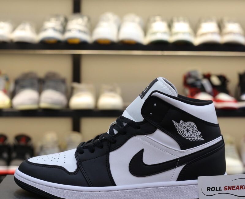 Giày Nike Air Jordan 1 Mid 'Panda' Like Auth