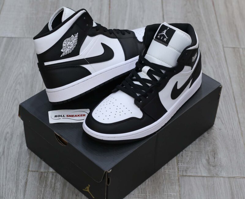 Giày Nike Air Jordan 1 Mid 'Panda' Like Auth