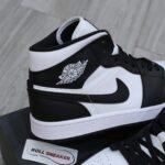 Giày Nike Air Jordan 1 Mid 'Panda' Like Auth