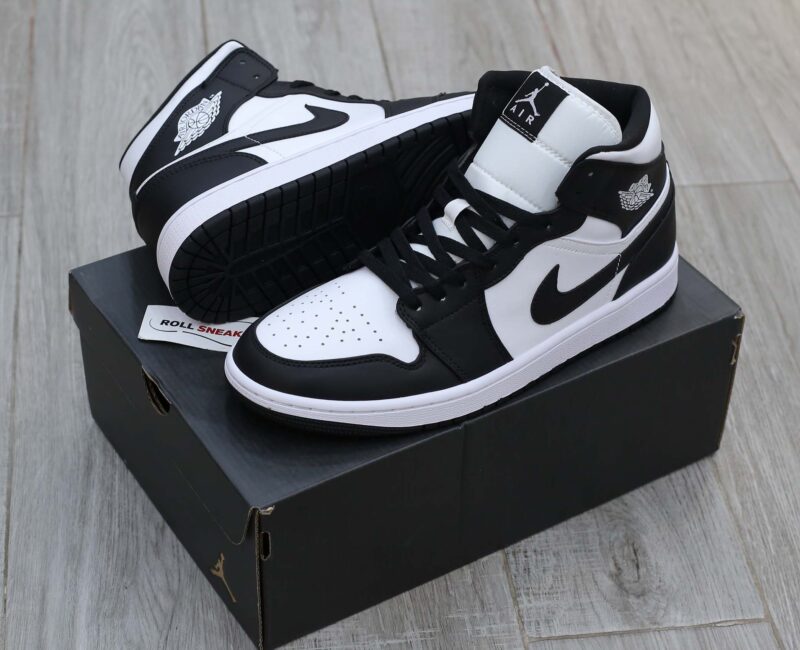 Giày Nike Air Jordan 1 Mid 'Panda' Like Auth