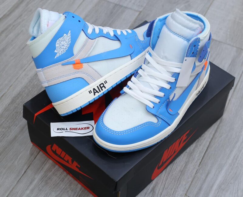 Giày Nike Air Jordan 1 Off White Blue Best Quality