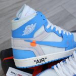 Giày Nike Air Jordan 1 Off White Blue Best Quality