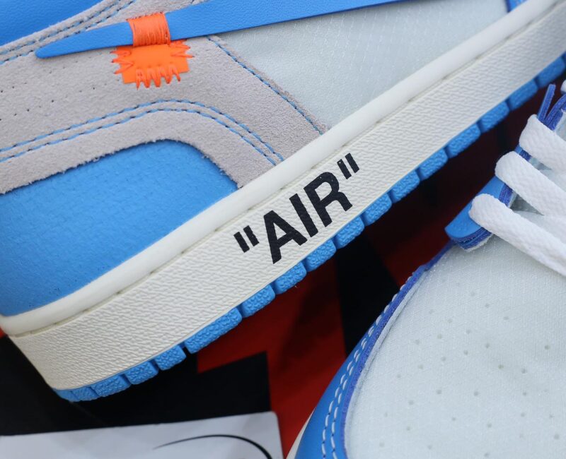 Giày Nike Air Jordan 1 Off White Blue Best Quality