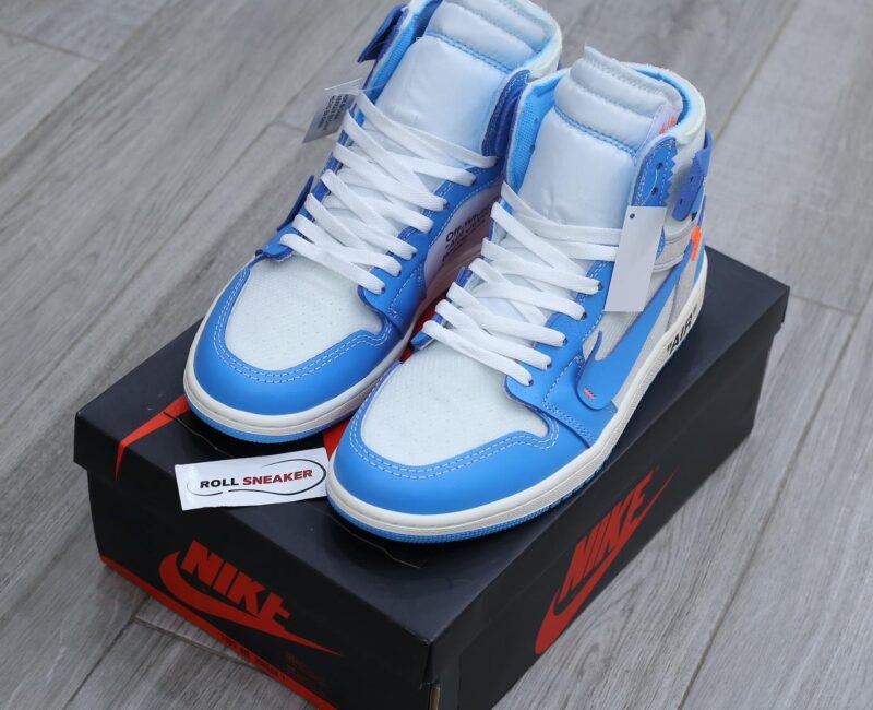 Giày Nike Air Jordan 1 Off White Blue Best Quality