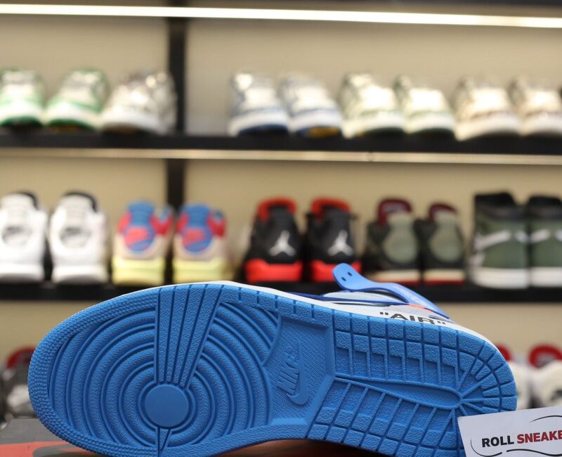 Giày Nike Air Jordan 1 Off White Blue Best Quality