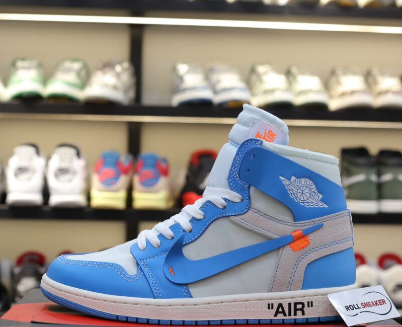 Giày Nike Air Jordan 1 Off White Blue Best Quality