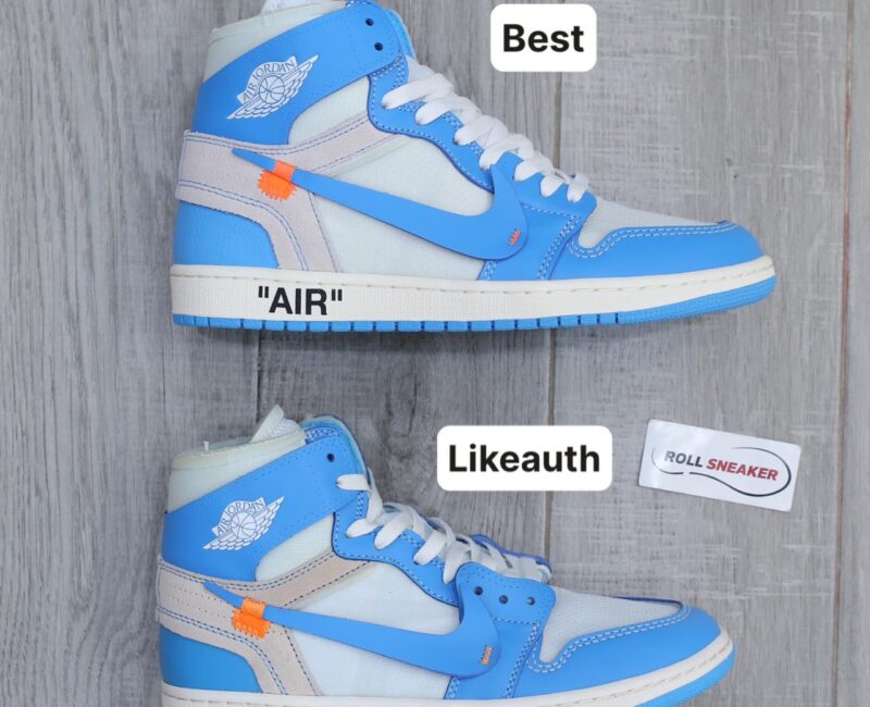 Giày Nike Air Jordan 1 Off White Blue Best Quality
