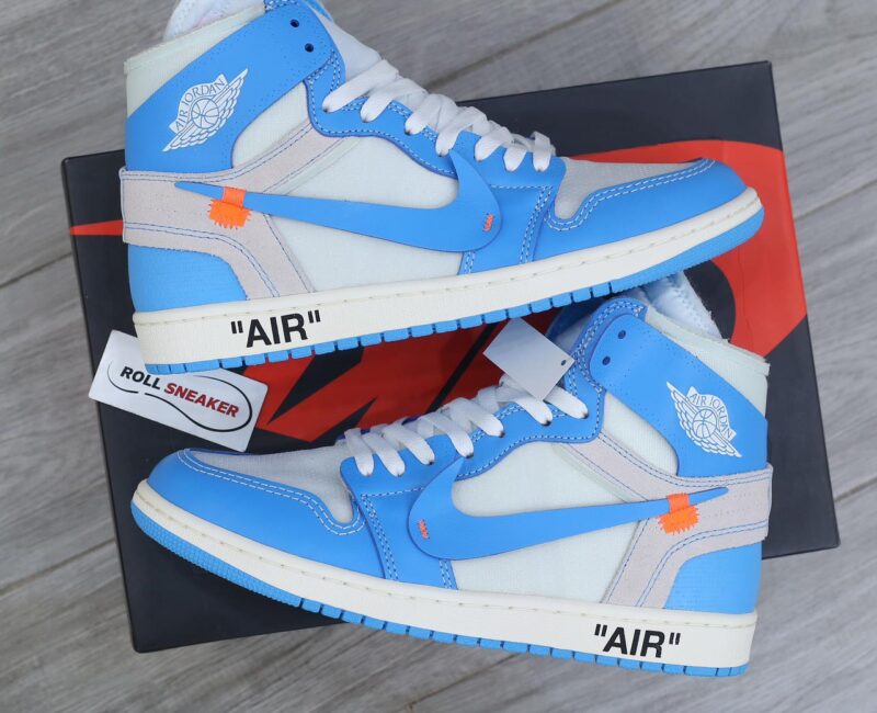 Giày Nike Air Jordan 1 Off White Blue Best Quality