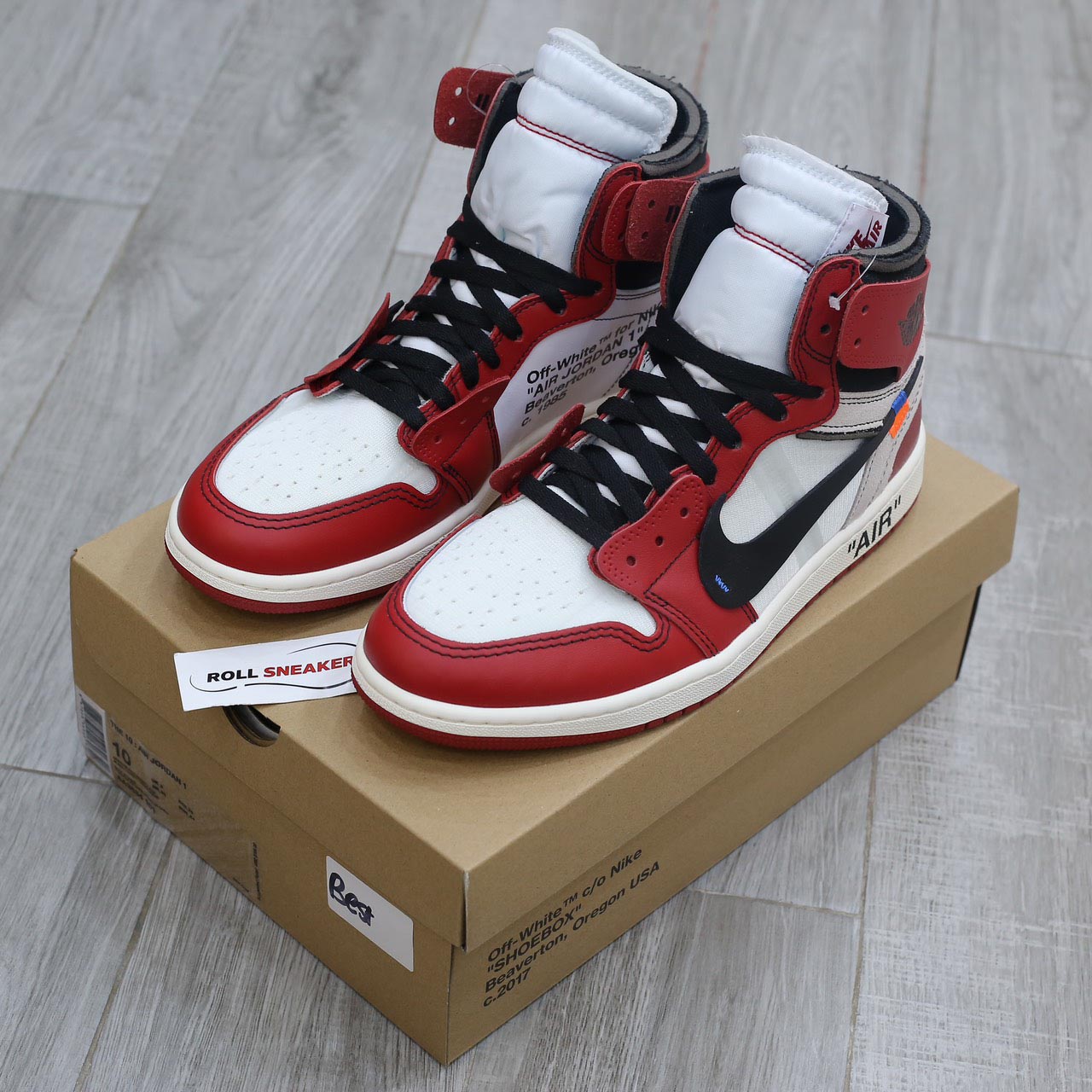 Giày Nike Air Jordan 1 Off White Chicago Best Quality