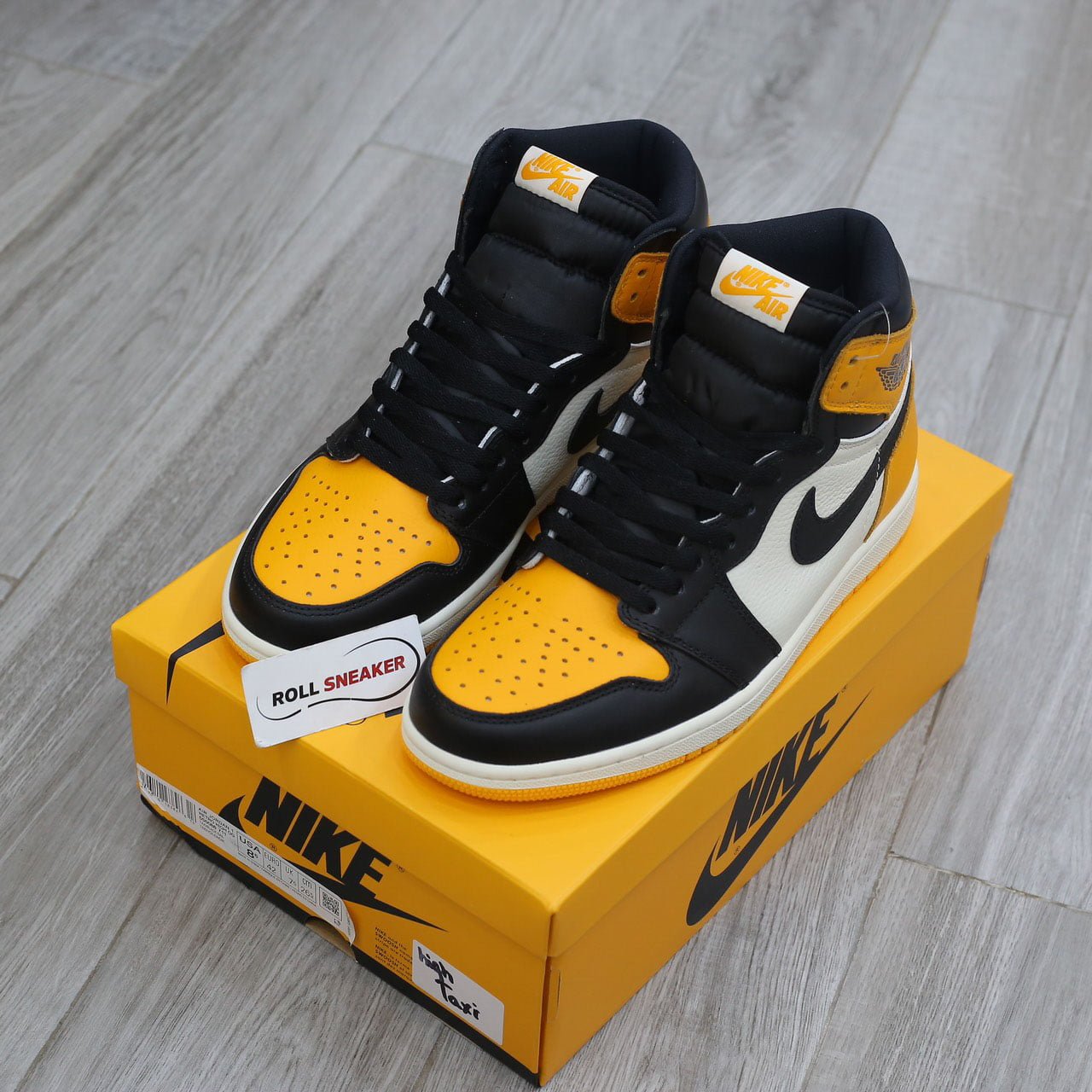 Giày Nike Air Jordan 1 Retro High OG ‘Taxi’ Like Auth