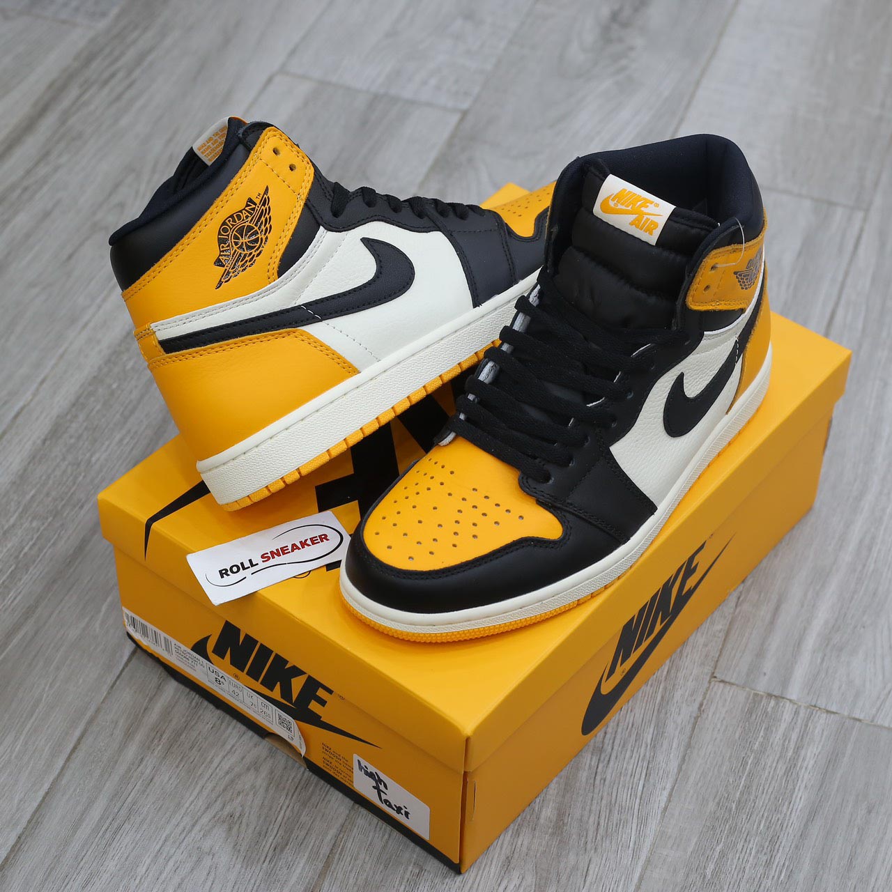 Giày Nike Air Jordan 1 Retro High OG ‘Taxi’ Like Auth