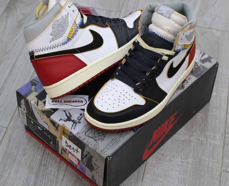 Giày Nike Air Jordan 1 Retro High Union Los Angeles Black Toe Best Quality