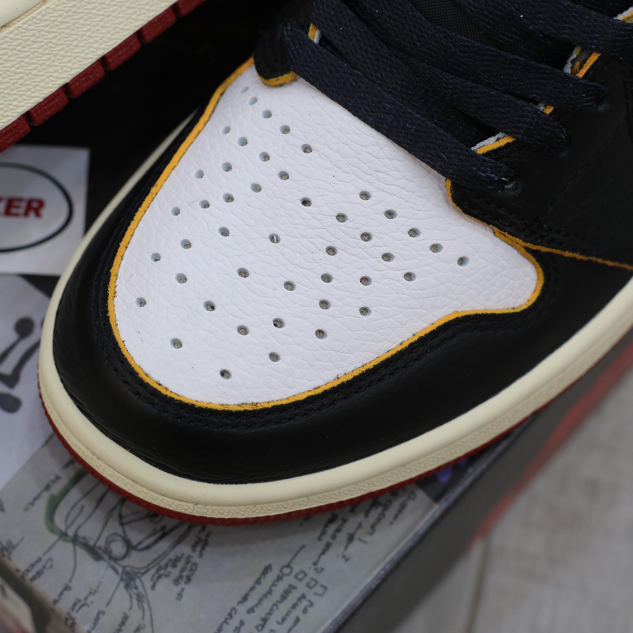 Giày Nike Air Jordan 1 Retro High Union Los Angeles Black Toe Best Quality