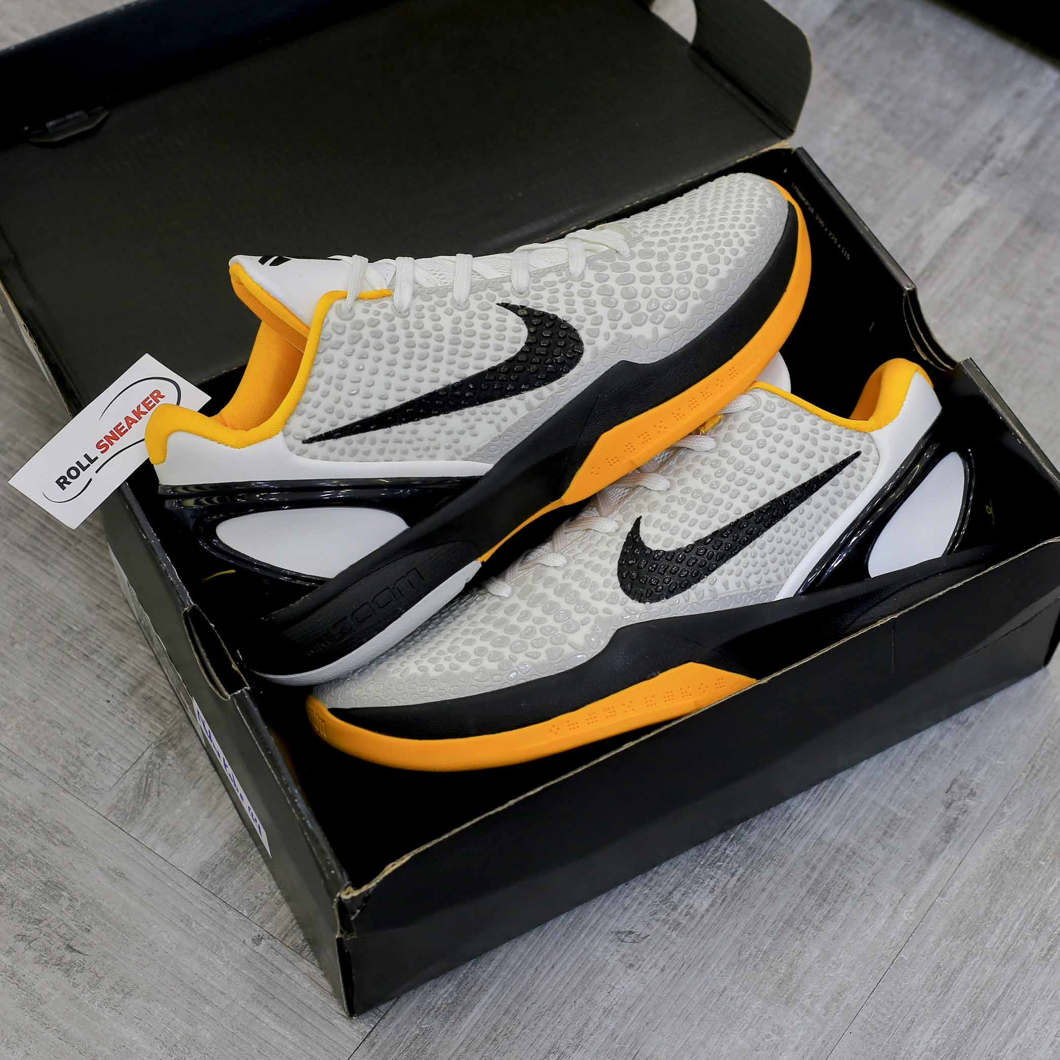 Giày Nike Zoom Kobe 6 Protro ‘Playoff Pack White Del Sol’ Like Auth
