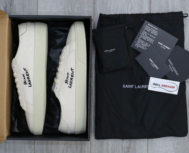 Giày Saint Laurent Court Classic trắng Best Quality