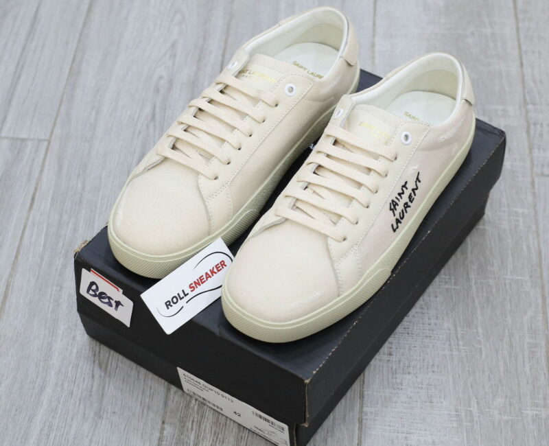 Giày Saint Laurent Court Classic trắng Best Quality