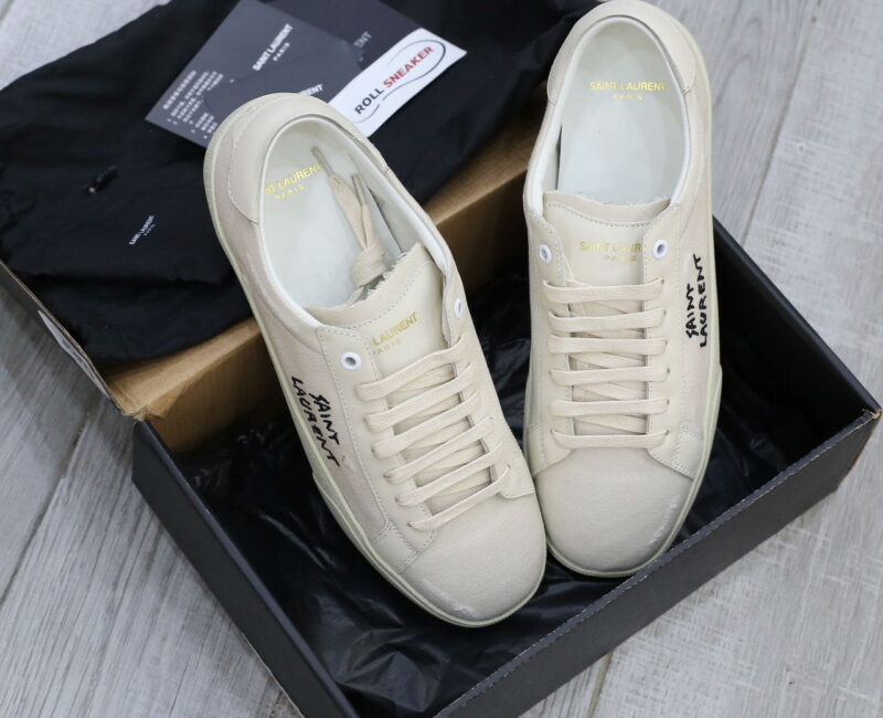 Giày Saint Laurent Court Classic trắng Best Quality