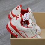 Giày Louis Vuitton Lv Trainer #54 Signature Marine Red Best Quality