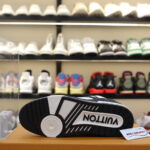 Giày Louis Vuitton LV Trainer Monogram Denim Black Best Quality