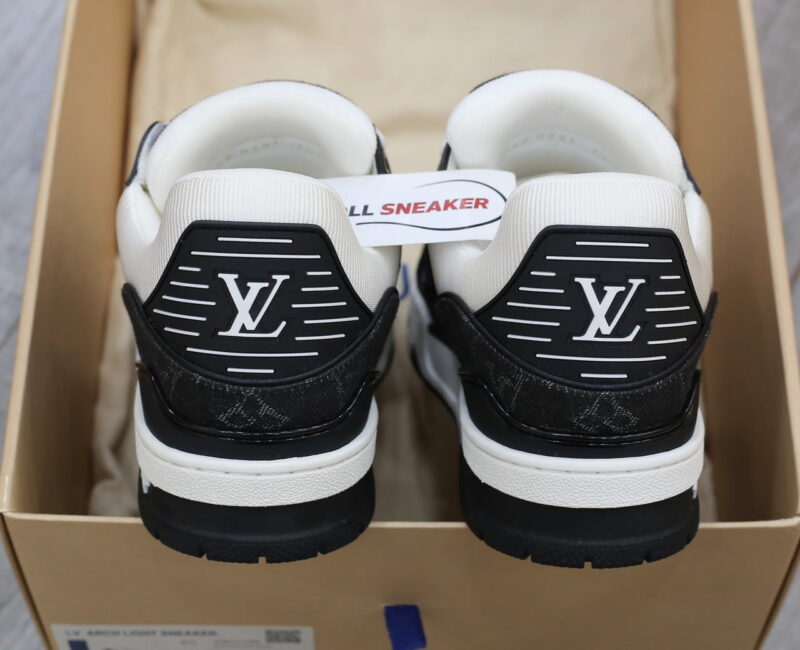 Giày Louis Vuitton LV Trainer Monogram Denim Black Best Quality
