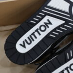 Giày Louis Vuitton LV Trainer Monogram Denim Black Best Quality