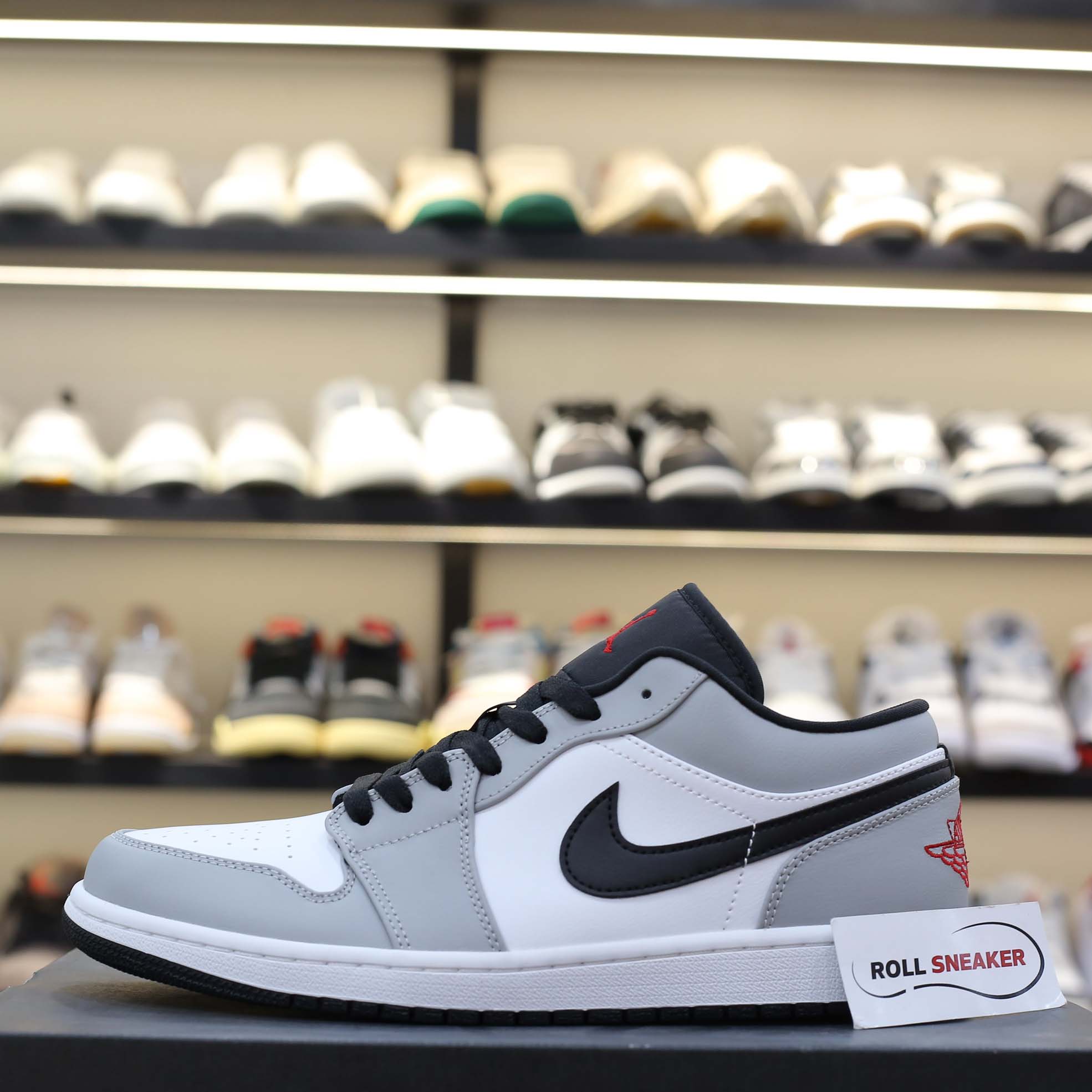 Giày Nike Air Jordan 1 Low Light Smoke Grey Best Quality