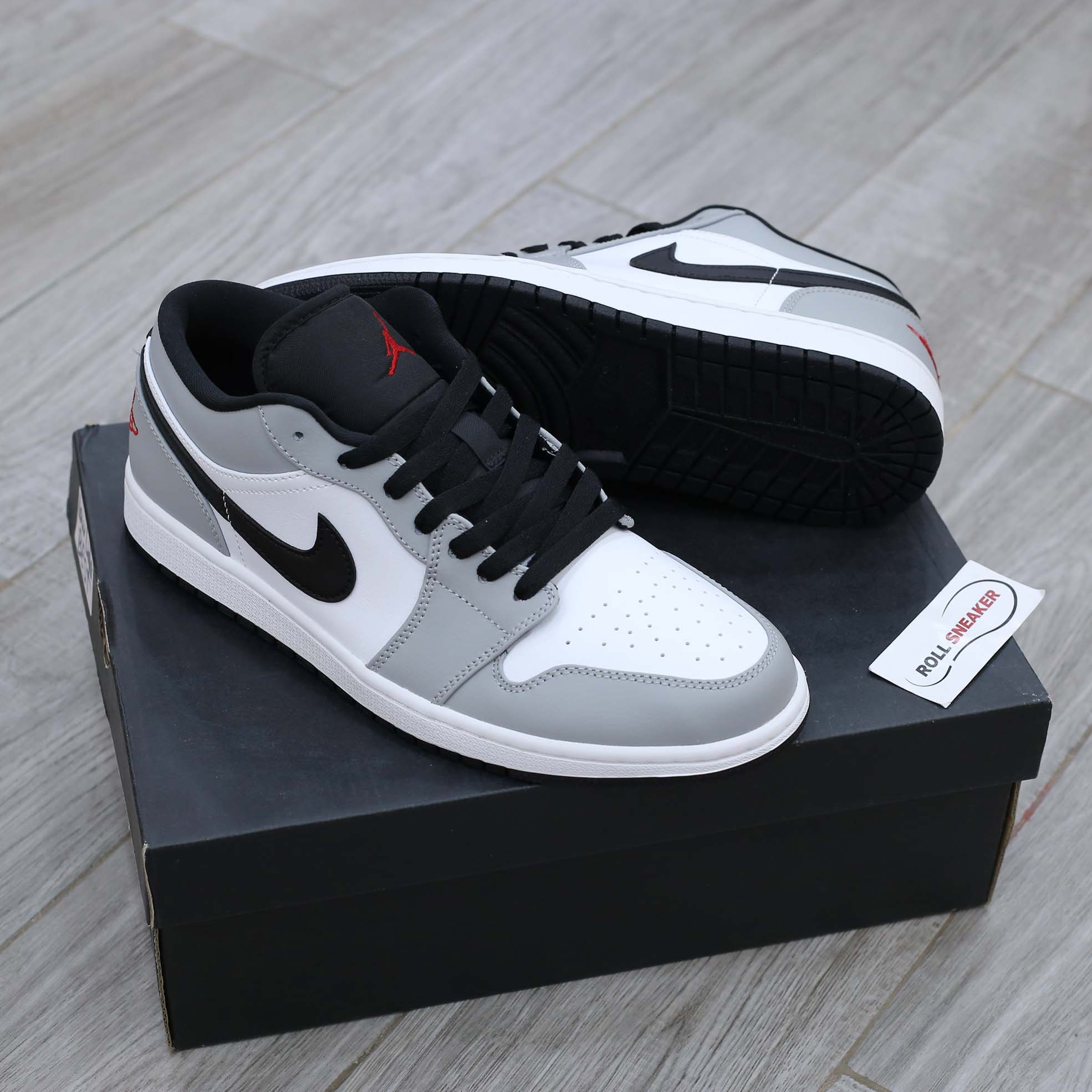 Giày Nike Air Jordan 1 Low Light Smoke Grey Best Quality