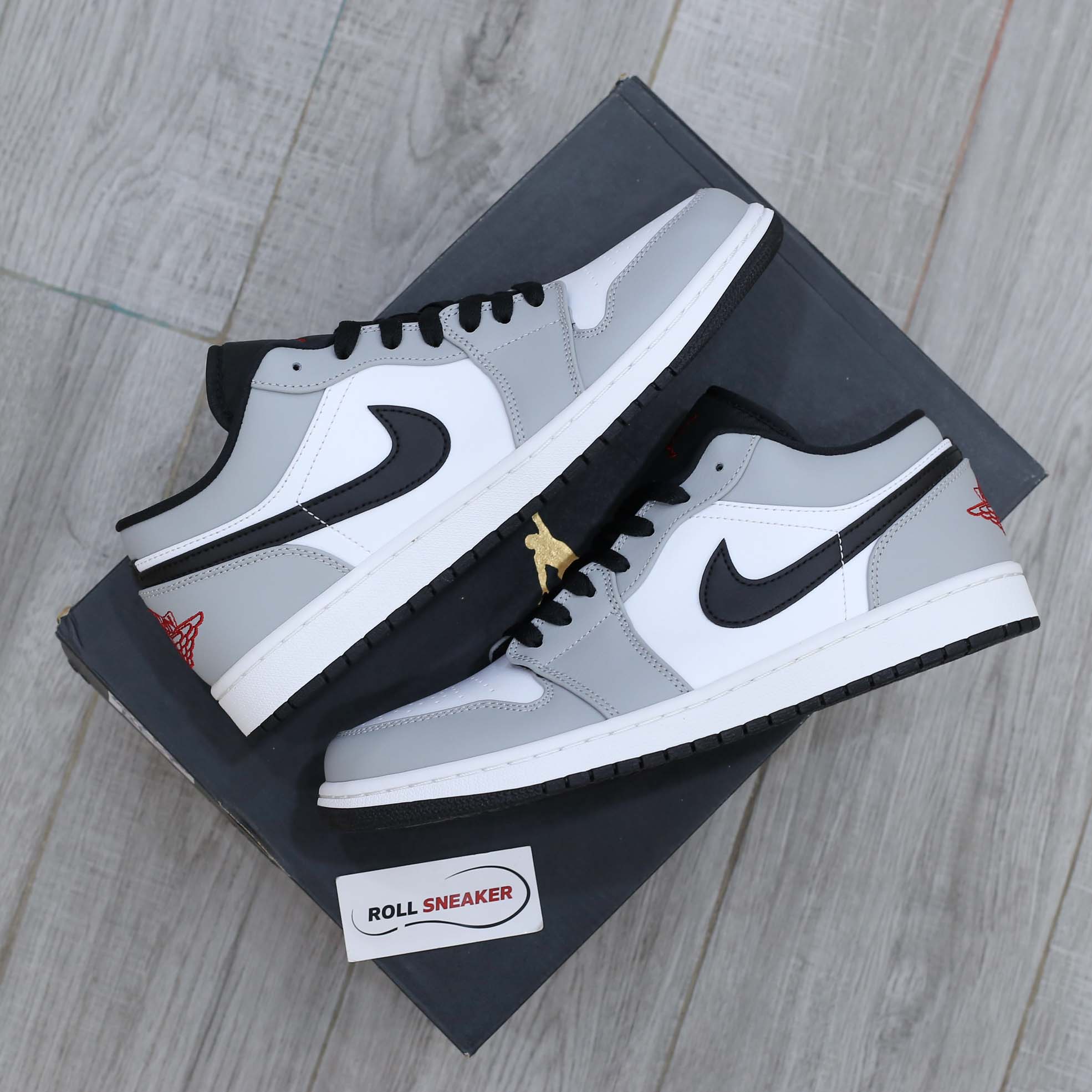 Giày Nike Air Jordan 1 Low Light Smoke Grey Best Quality