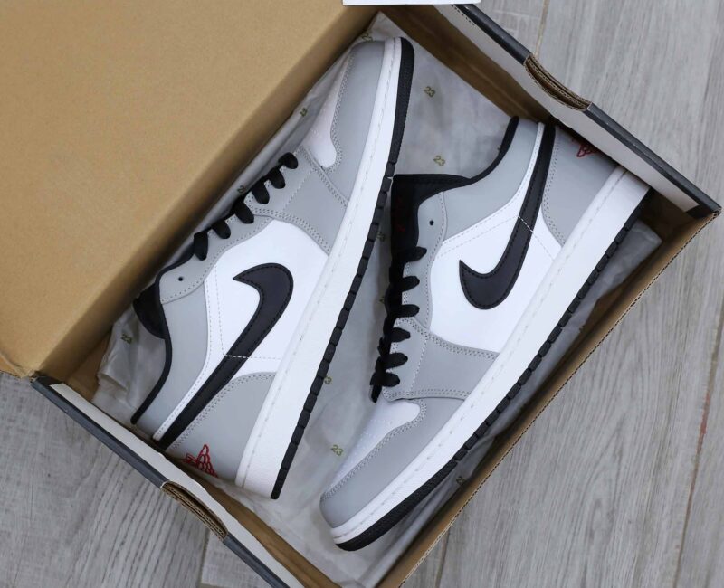 Giày Nike Air Jordan 1 Low Light Smoke Grey Best Quality