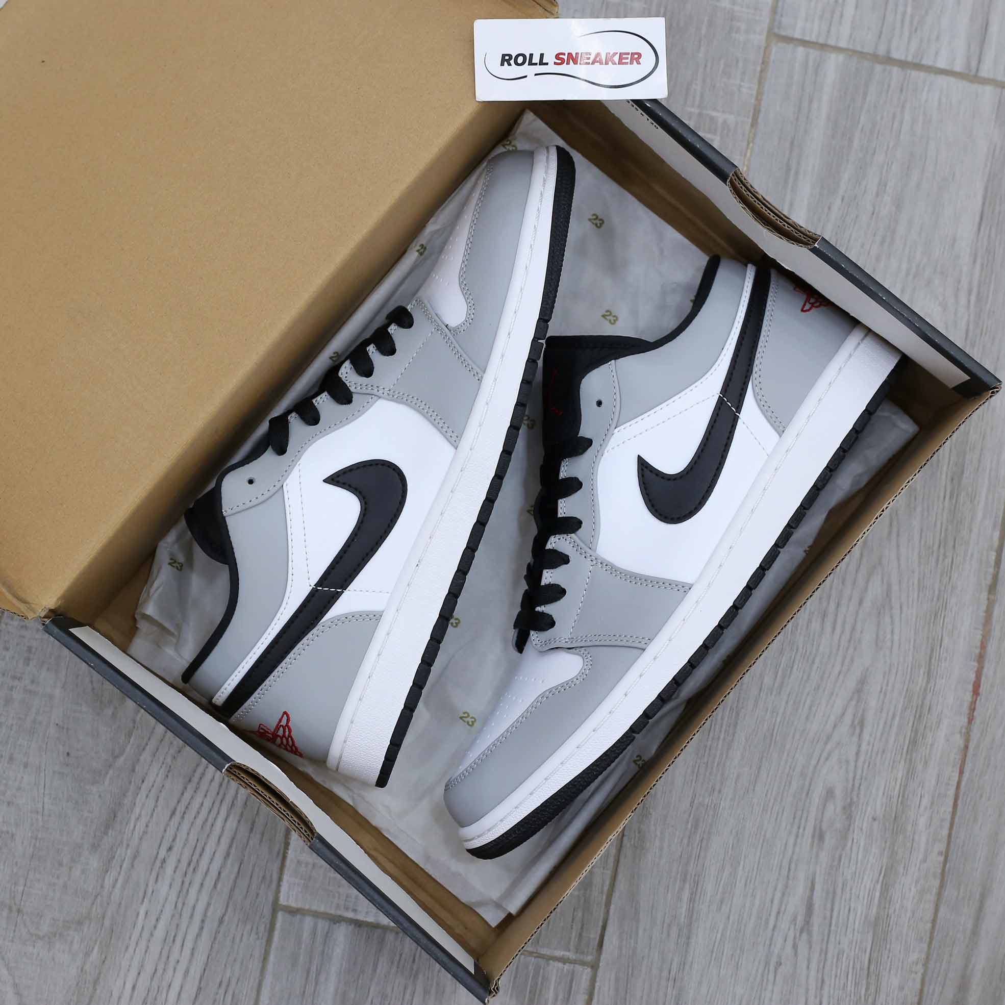 Giày Nike Air Jordan 1 Low Light Smoke Grey Best Quality