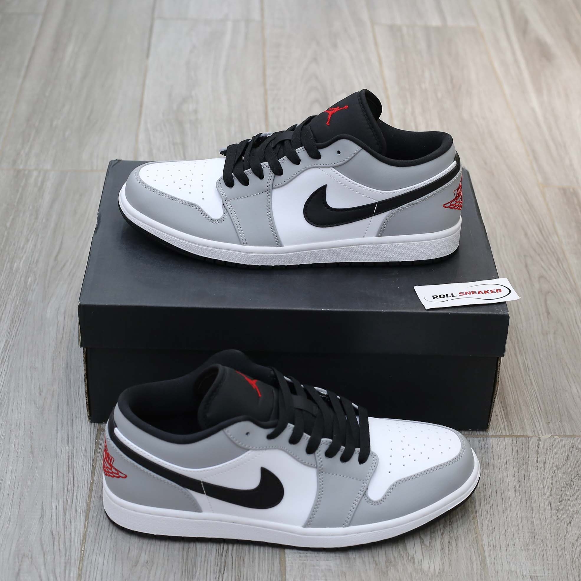 Giày Nike Air Jordan 1 Low Light Smoke Grey Best Quality