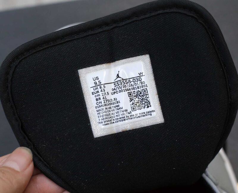 Giày Nike Air Jordan 1 Low Light Smoke Grey Best Quality