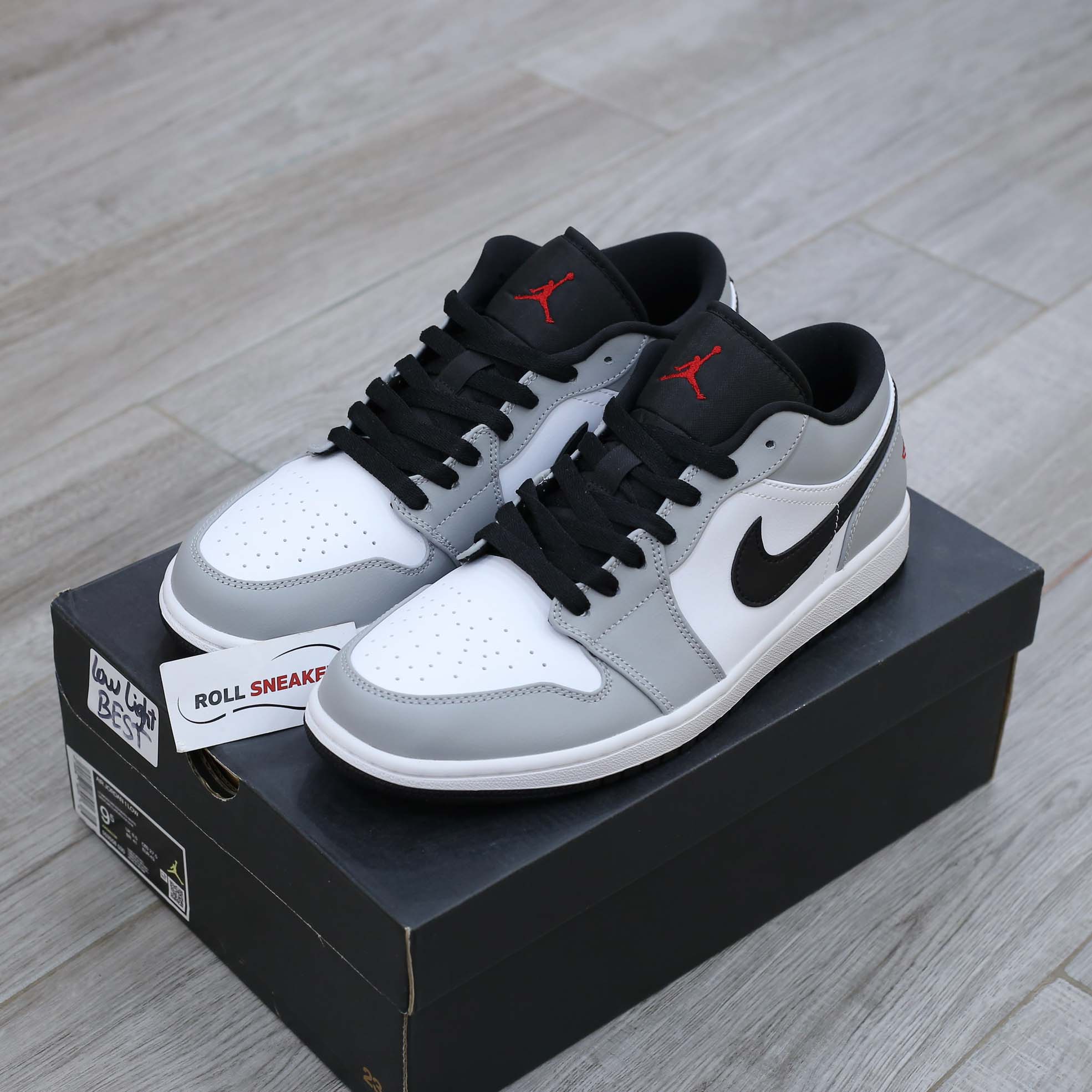 Giày Nike Air Jordan 1 Low Light Smoke Grey Best Quality