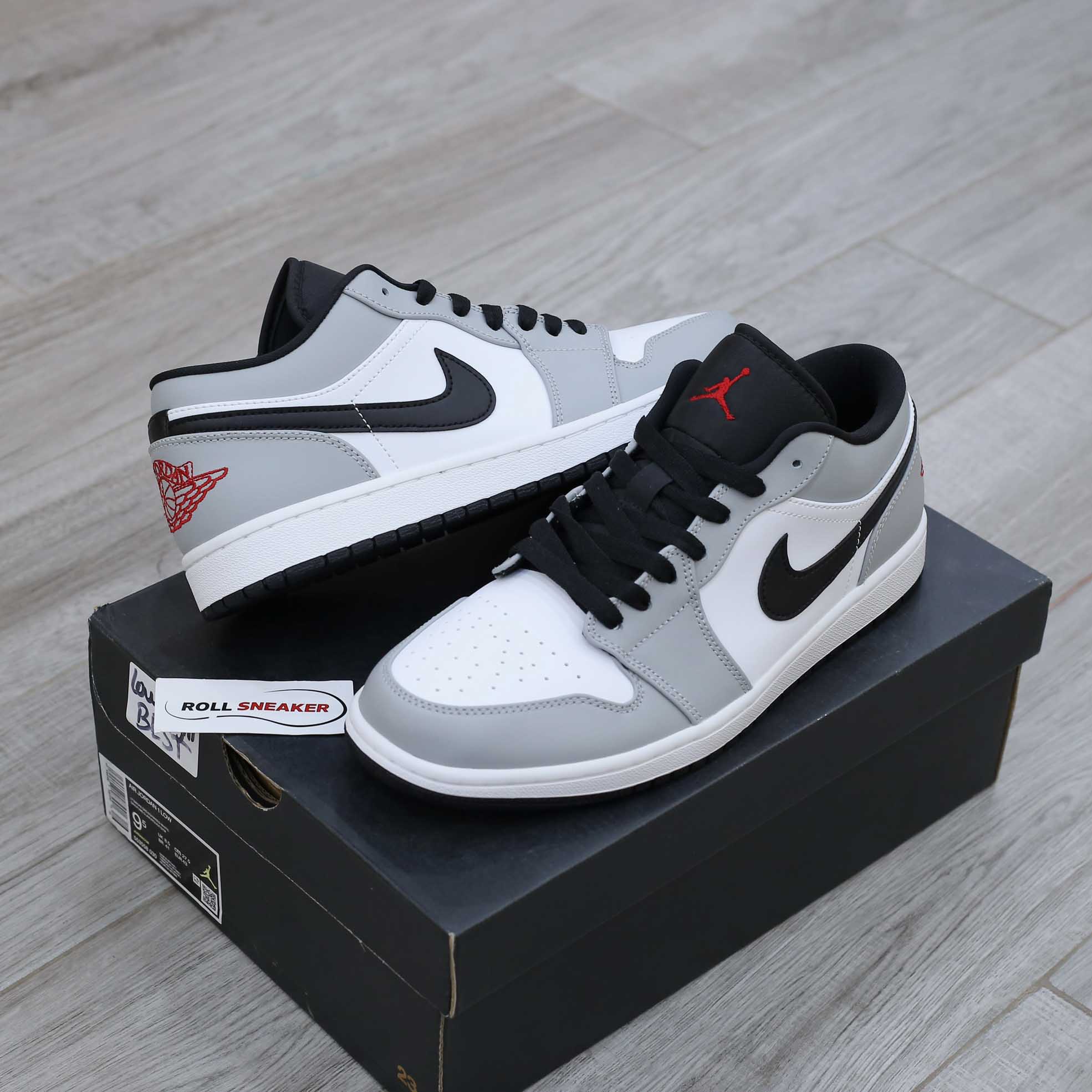 Giày Nike Air Jordan 1 Low Light Smoke Grey Best Quality