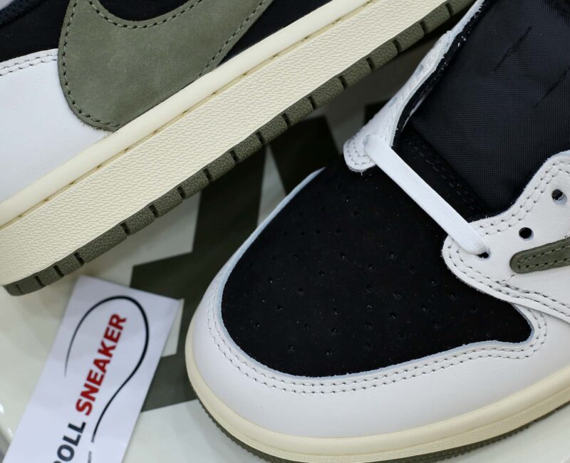 Giày Nike Air Jordan 1 Low Travis Scott ‘Olive’ Best Quality