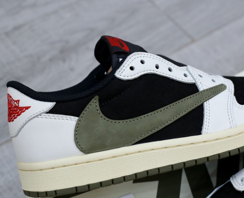 Giày Nike Air Jordan 1 Low Travis Scott ‘Olive’ Best Quality
