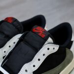 Giày Nike Air Jordan 1 Low Travis Scott ‘Olive’ Best Quality
