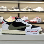 Giày Nike Air Jordan 1 Low Travis Scott ‘Olive’ Best Quality