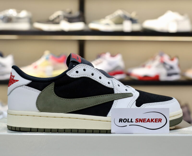 Giày Nike Air Jordan 1 Low Travis Scott ‘Olive’ Best Quality