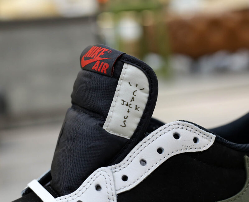 Giày Nike Air Jordan 1 Low Travis Scott ‘Olive’ Best Quality