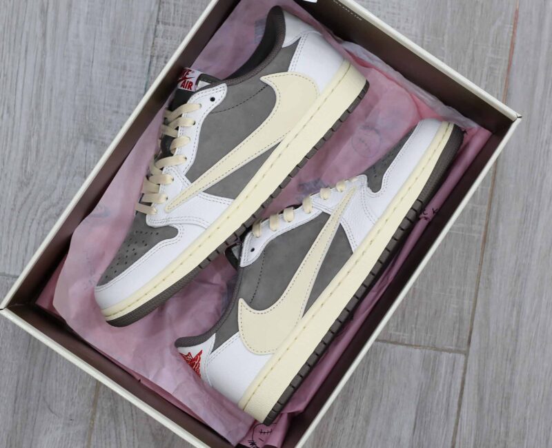 Giày Nike Air Jordan 1 Low Travis Scott ‘Reverse Mocha’ Best Quality