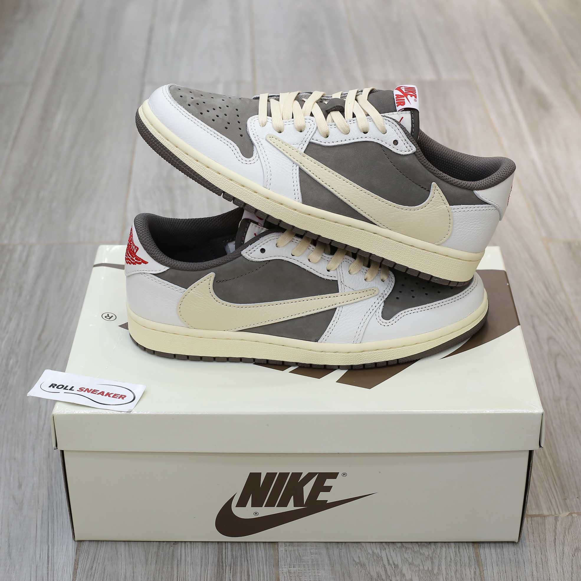 Giày Nike Air Jordan 1 Low Travis Scott ‘Reverse Mocha’ Best Quality 